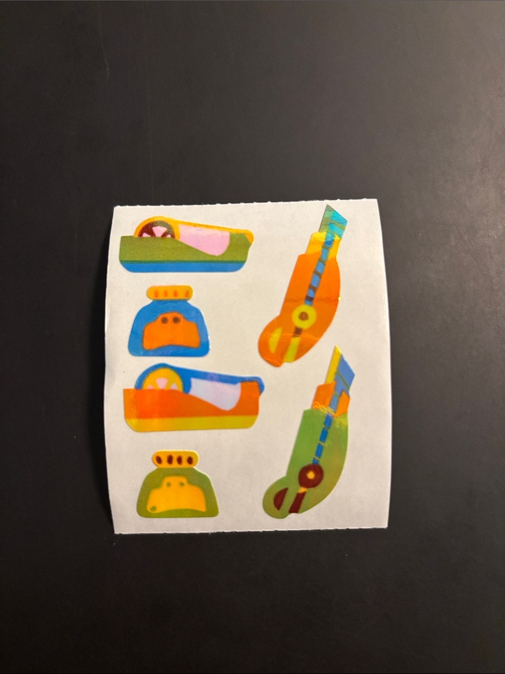 Cotrin Office Supplies Pearly Sticker Mod Vintage 80’s